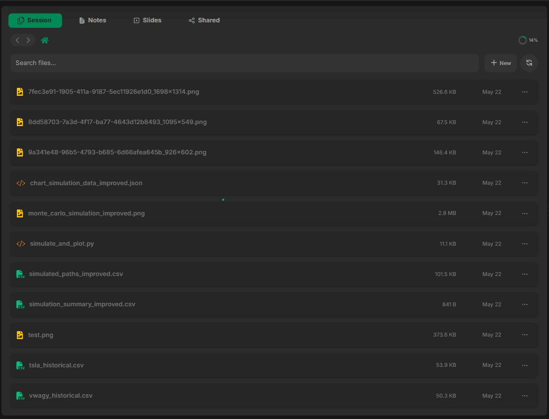 Notes, slides and files in one workspace